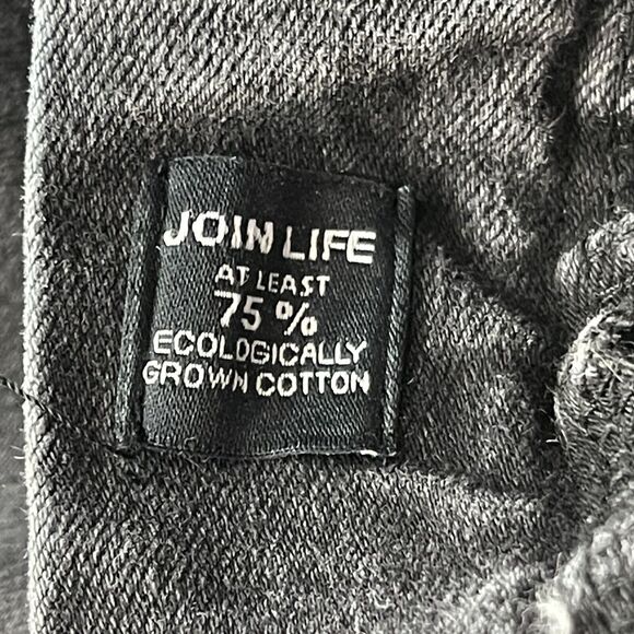 Zara SZ 4 The Skinny Jeans Hi-Rise Stretch Zip-Fly Pocket Distressed Frayed Hems - Picture 9 of 9